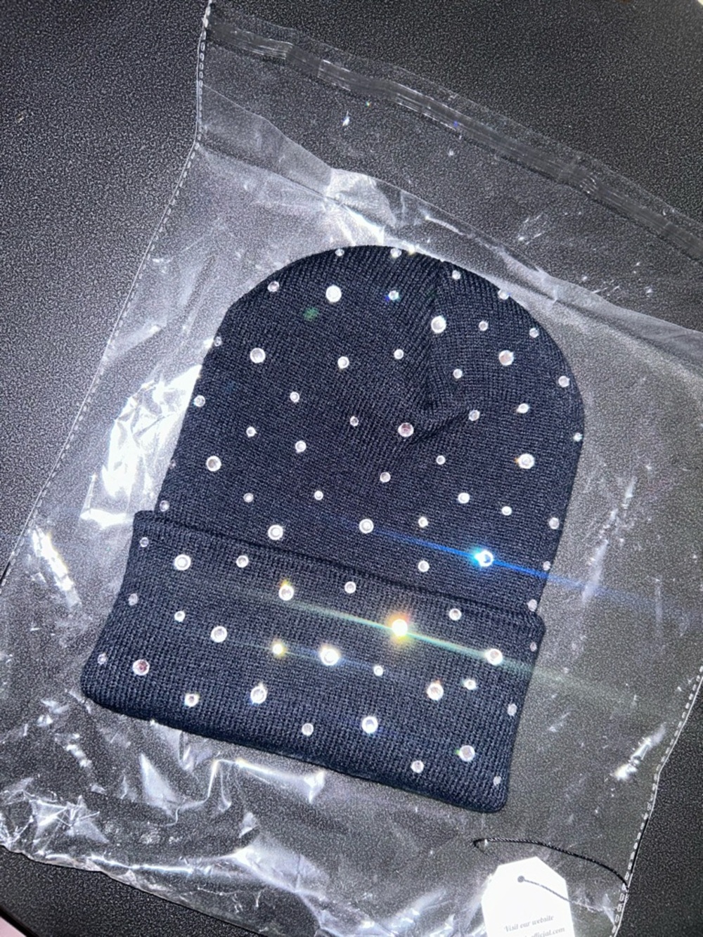 “Icy Shadow” Beanie